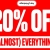 The Body Shop AfterPay Day 促销：全场20%折扣！