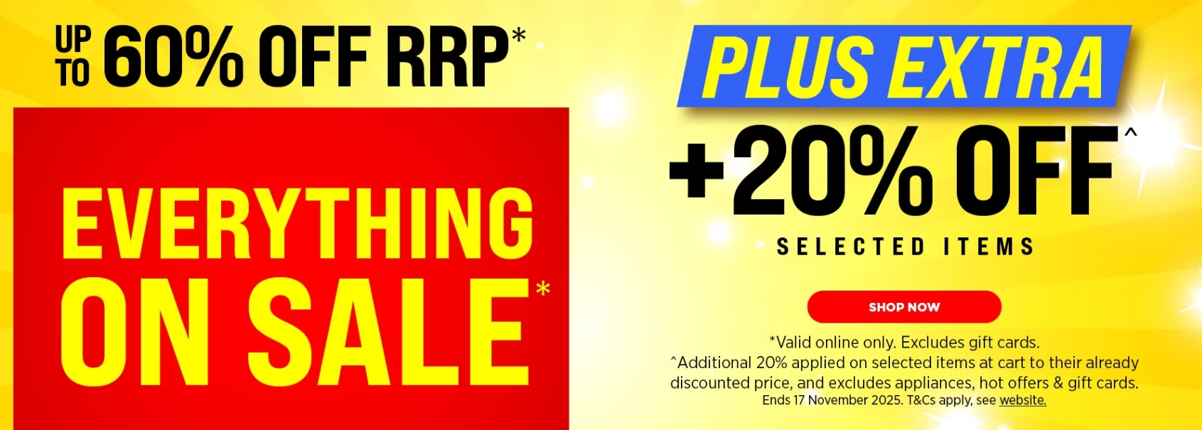 House 全场促销：最高60%折扣，部分产品还有20%折上折！