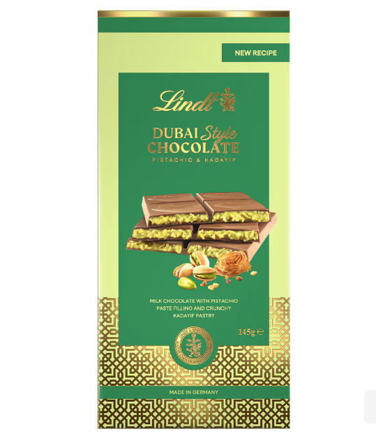 瑞士莲迪拜风格巧克力块半价！现价$10.0！@ Woolworths