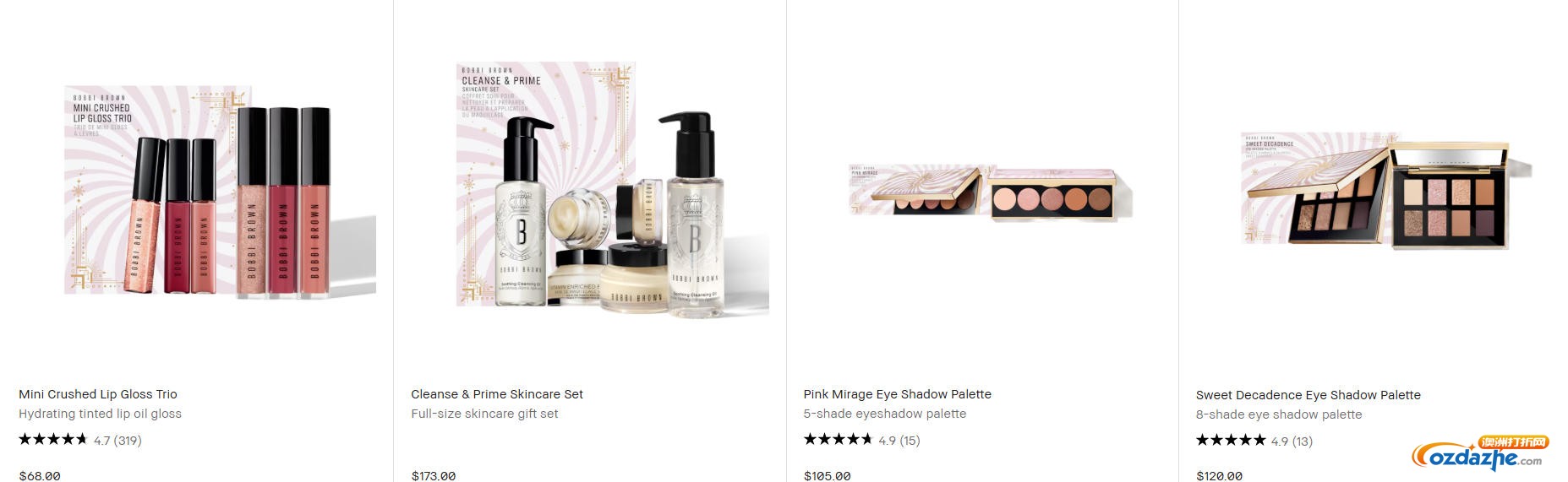 Bobbi Brown 官网优惠：精选限量版价值套装、化妆品、彩妆盘30%折扣！